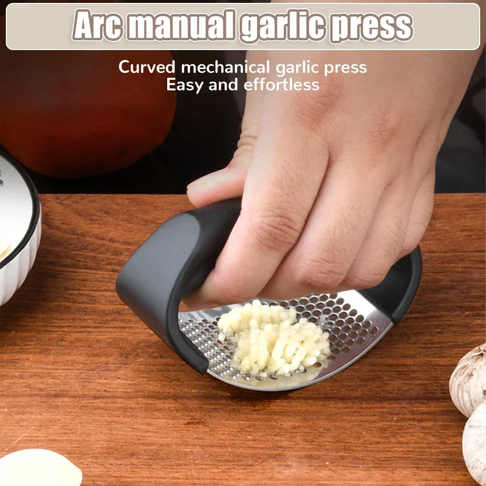 Ручной пресс для чеснока из нержавеющей стали мясорубка инструменты измельчения