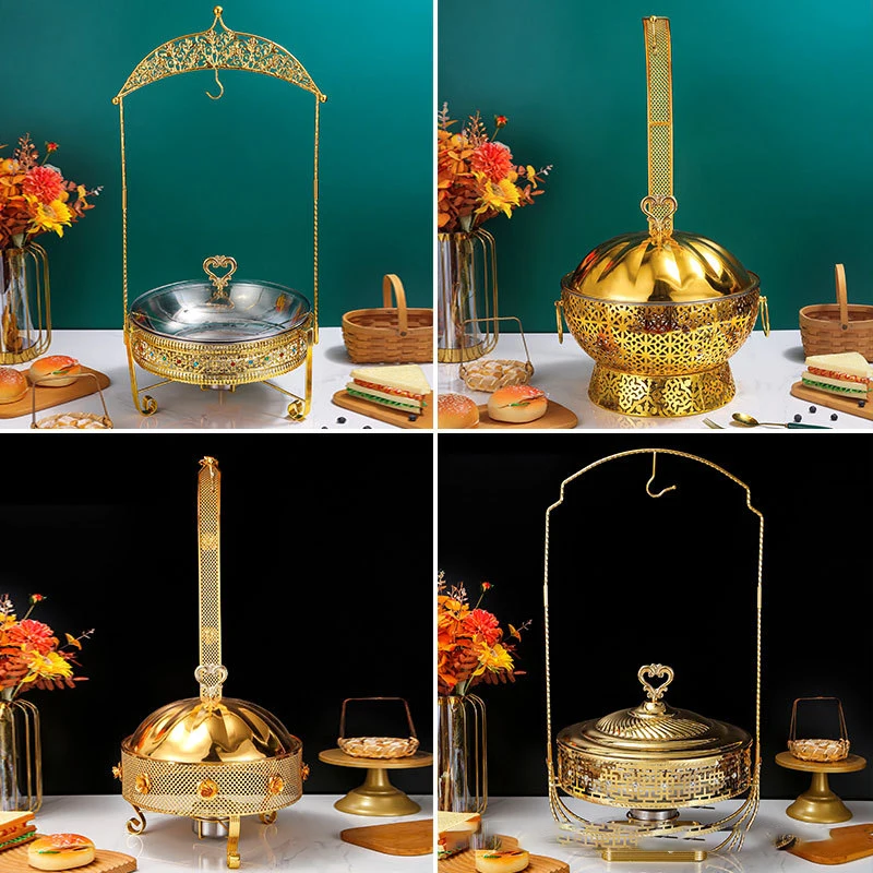 Ресторан шведский стол сервировочное блюдо набор подогревателей еды из