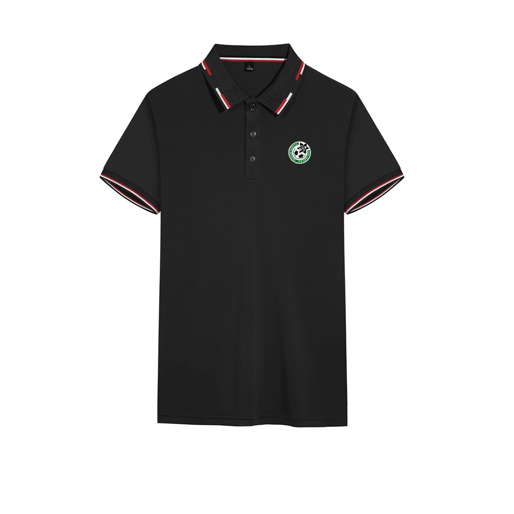 

New Splicing POLO Shirts For Men And Women With Short Sleeves And Lapels Summer Printed Business Casual Polo Oversized Men's TOP