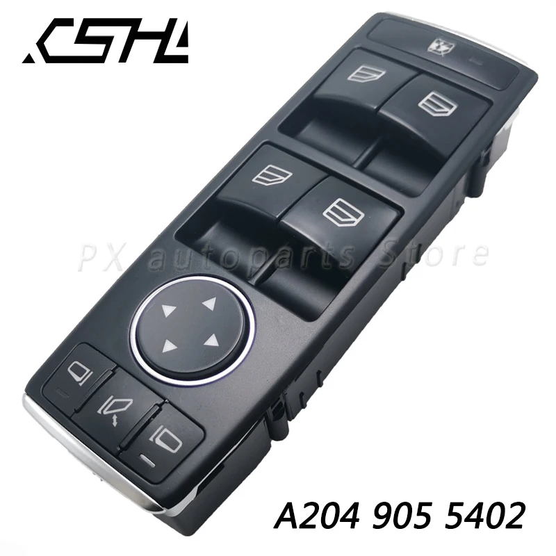 

Power Window regulator/lift control master switch button for BENZ W204 S204 W212 C207 A207 S212 replace A2049055402 A2128208310