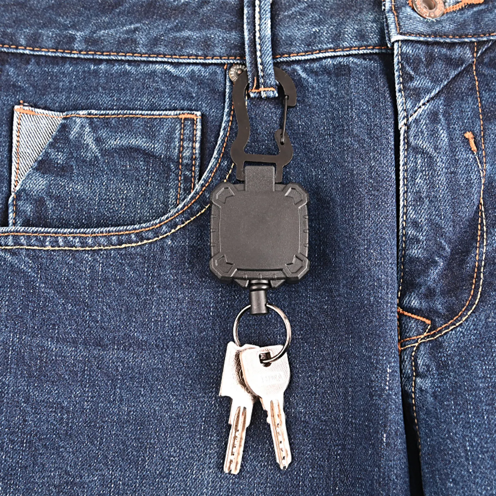 Выдвижной брелок для ключей тяжелый металлический держатель медсестер