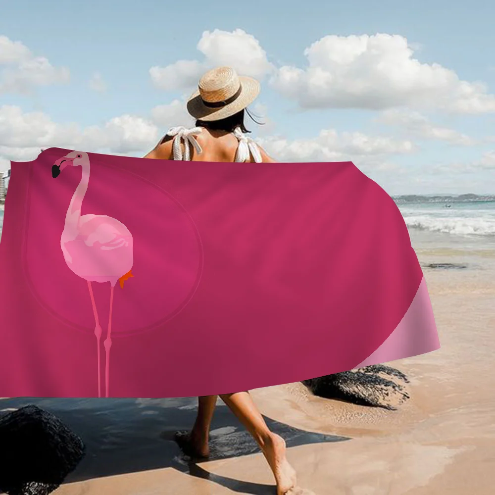 Большие Пляжные Полотенца Из Микрофибры