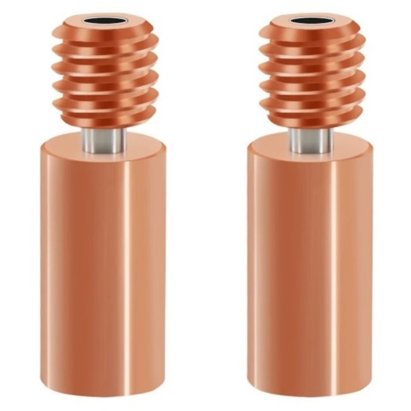 

2Pcs Bi-Metal Heatbreak Bimetal Heat Break For V6 Heater Block For Prusa I3 MK3 Break 1.75MM Filament Smooth