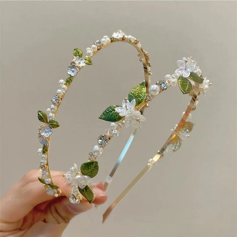 

Luxury Pearl Headband Bridal Female Elegant Headwear Headband Hoop Hair Bands For Girls Women 2022 Fashion Accessories For Hair