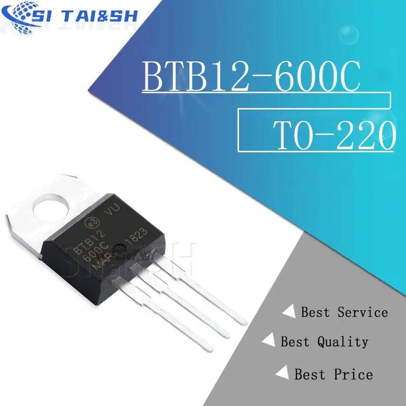 5 шт. планшетофон 600 BTB12 12-600C Triacs 12 A 220 В до- новый оригинал
