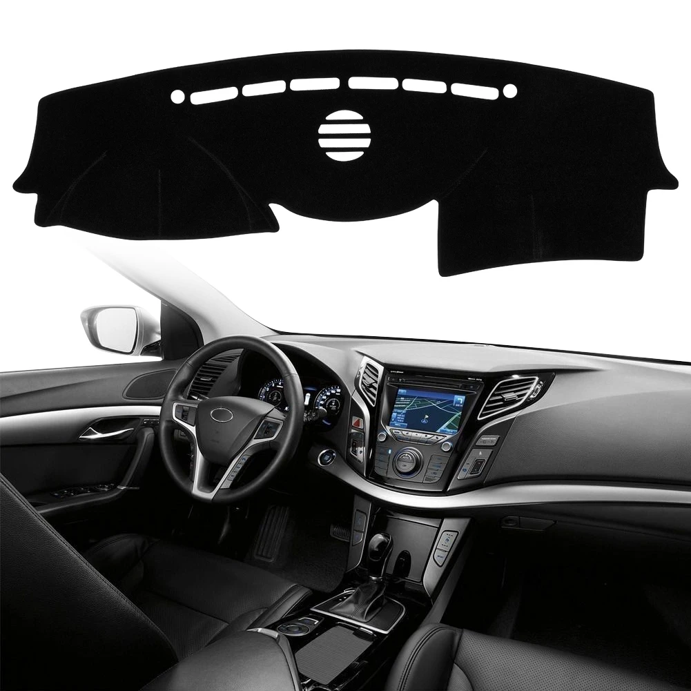 

Чехол для приборной панели автомобиля Hyundai i40 2012 хэтчбек H02 левый коврик для приборной панели солнцезащитный козырек