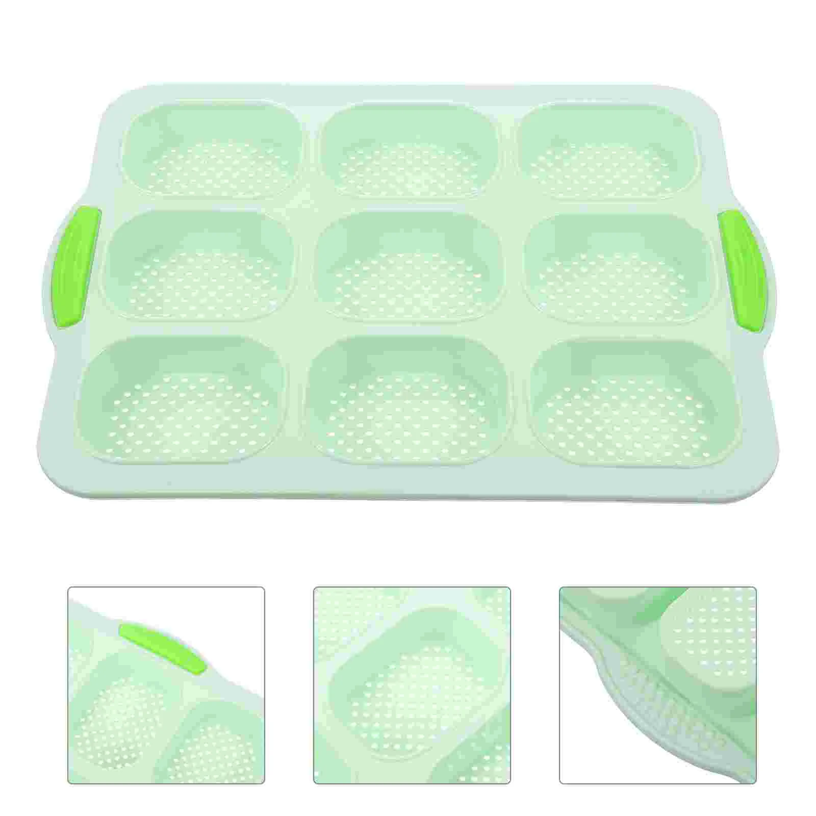 9-полая форма для торта с антипригарным покрытием силиконовая выпечки хлеба
