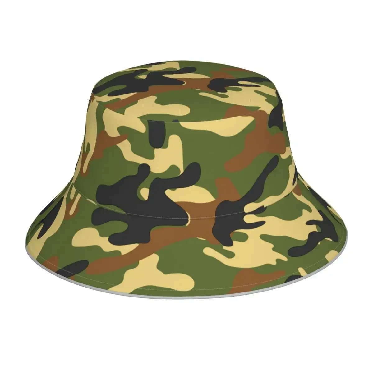 

Новая шляпа для рыбака унисекс модная камуфляжная кепка Боб ветрозащитная уличная Светоотражающая Панама