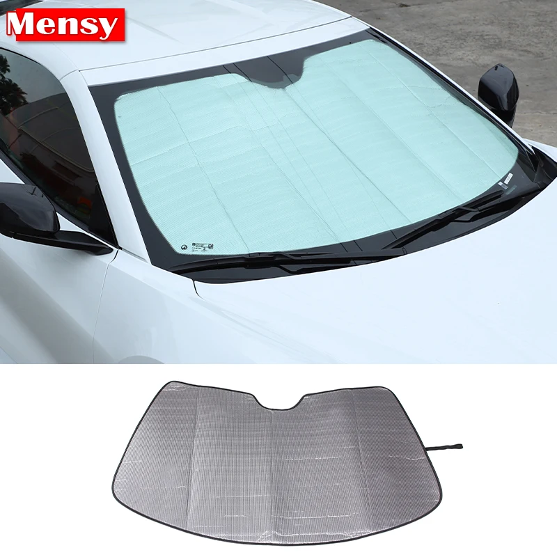 

Car Front Glass Sunshade Folding Windshield UV Block Trim Auto Part For Chevrolet Corvette C8 Stringray Z51 Z06 2020-2023