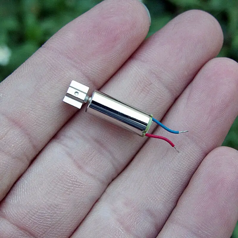 

1,5 В ~ 5 В постоянного тока 6 мм * 15 мм сильная вибрация мини-вибрационный двигатель без сердечника сильный магнит NdFeB для электрической зубной щетки игрушка