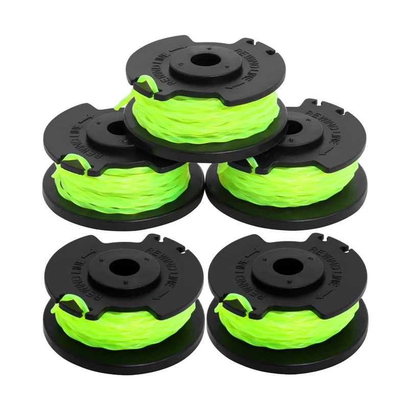 

5 шт., сменные шпули для триммера для травы Ryobi RAC143 36 В