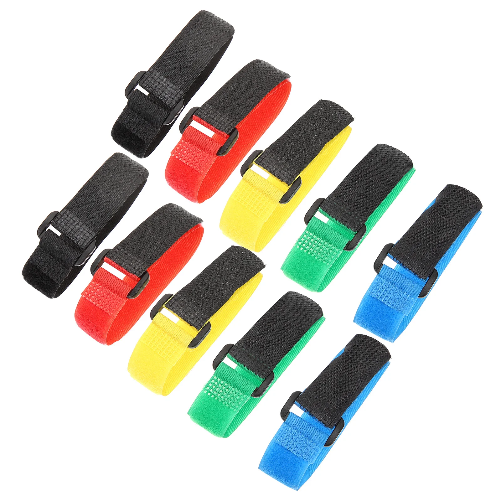 

10 Pcs Travel Duct Tape Fishing Rod Creative Holder Adjustable Pole Carrier Hook Carriers Sleeve