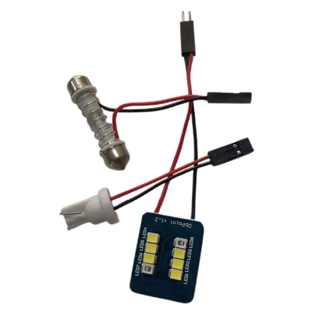 Автомобильная светодиодная панель голубая белая автомобильная лампа для чтения