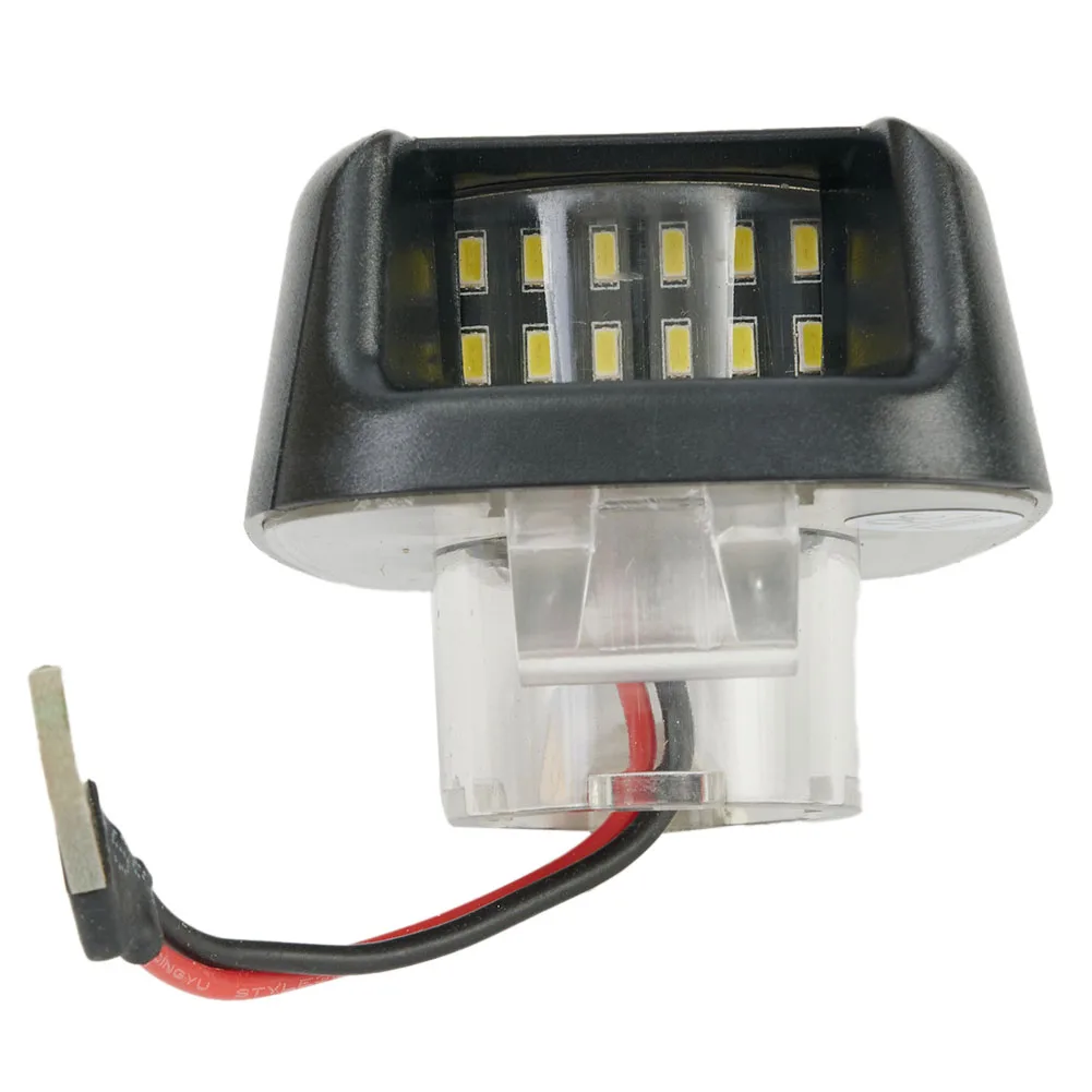 

LED Lamp Useful White Light Popular Stylish 1 Pair Accessories Bright White Hot Sale License Number Plug And Play