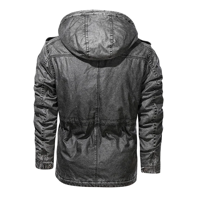 Рисунок 2 - Куртка мужская зимняя хлопковая с меховым воротником