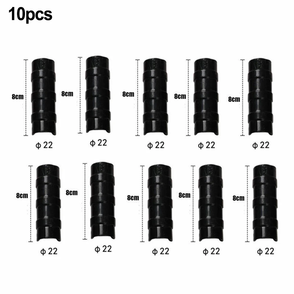 

10pcs Greenhouse Frame Tubing Film Clamp Connectors Kit Garden Buildings Tube Clips Fixed Fasten 22/25/32mm Garden Supplies