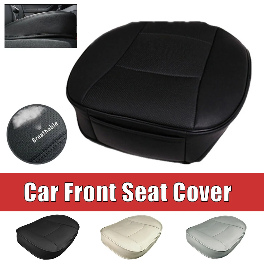 

Single Seat Cover PU Leather 4 season Car Seat Protection Cover Car Seat Cushion Protector for SUV Universal