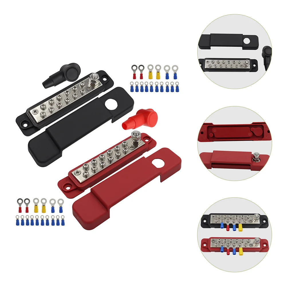 

Para Bateria De Auto Bus Bar Car Terminal Block Terminal Strips Distribution Block Car Batteries Junction Box