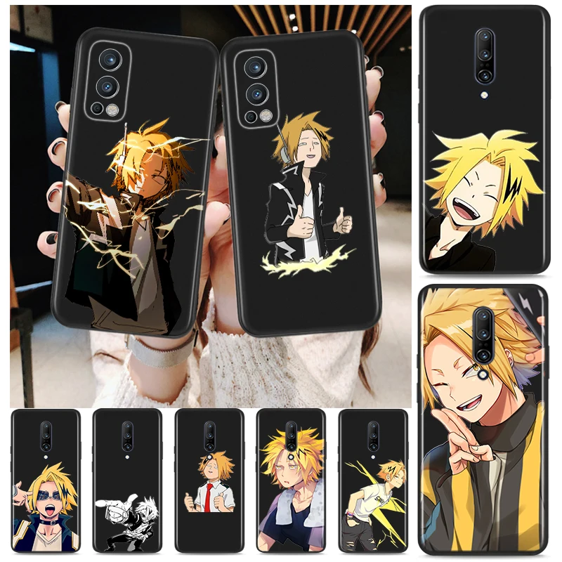 

Denki Kaminari My Hero Anime For OnePlus 9 9R Nord CE 2 N10 N100 8T 7T 6T 5T 8 7 6 Pro Plus 5G Silicone Phone Case Cover Coque