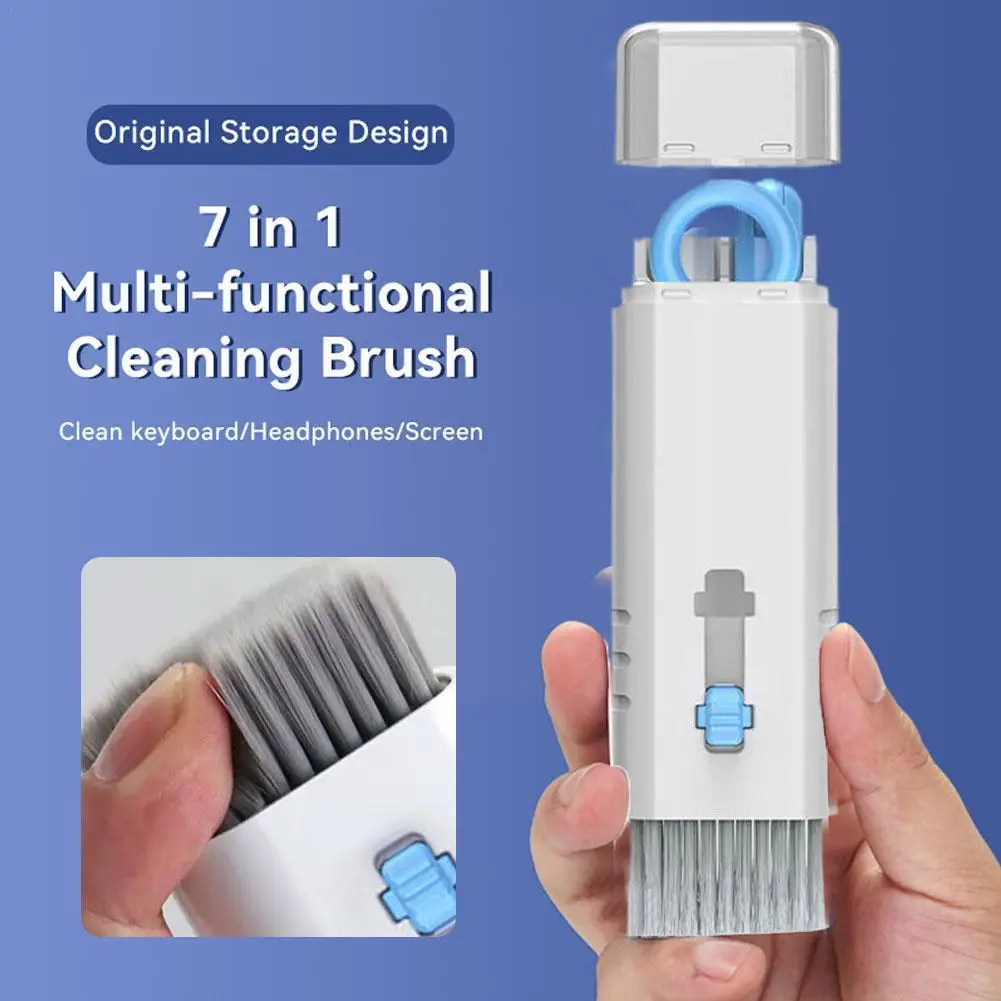 

7 In 1 Computer Keyboard Cleaner Brush Kit Cleaner Kit For Airpod Bluetooth Earphones Earbud For Airpods 2 Pro IPad Phone N X5S6