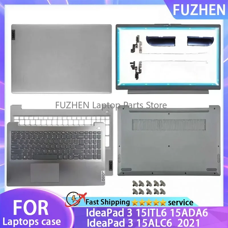 Новинка для Lenovo IdeaPad 3 15ALC6 15ITL6 15ADA6 2021 задняя крышка ЖК-дисплея ноутбука передняя