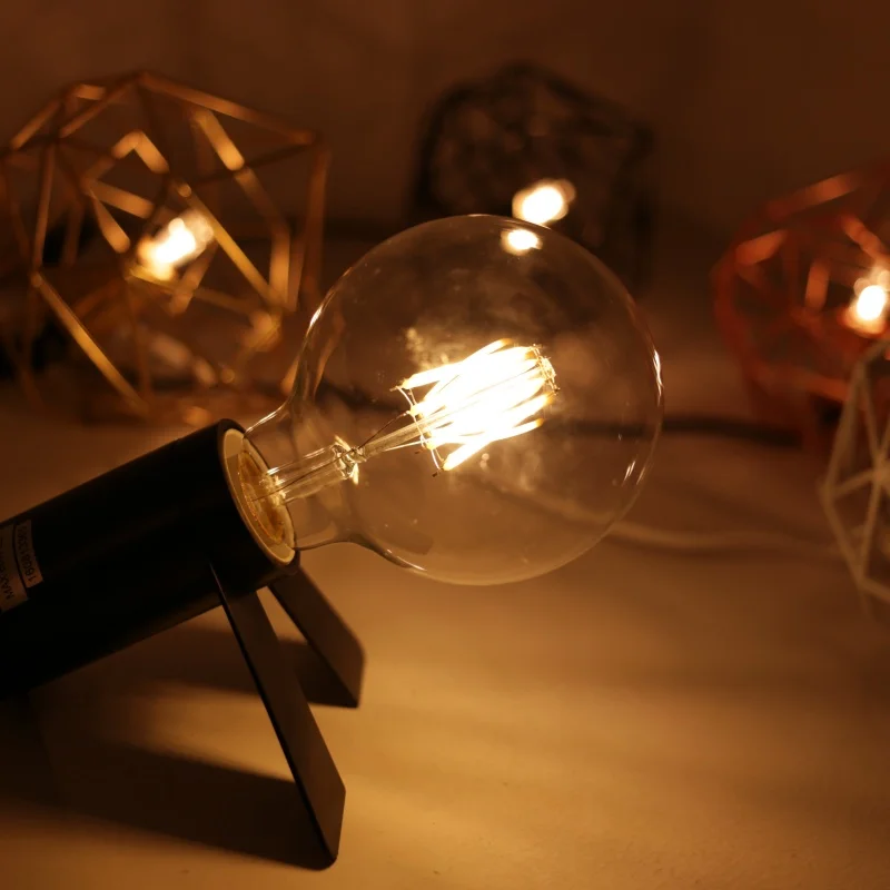 1-10 шт. E27 G80 G95 G125 LED-лампа с накаливающейся нитью 2Вт-8Вт AC 220В Теплый белый Холодный белый Винтажная ретро-декоративная стеклянная лампа для дома (art.: 3920dcedc3843) - 3920dcedc3843