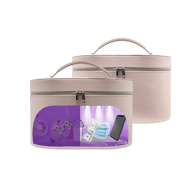 

Latest Uv Sanitizer Portable Light Charger Ultraviolet Disinfection Uvc Bag Mobile Bags Sterilization Phone Sterilizer Box
