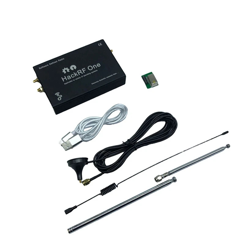 

For Hackrf One USB Platform SDR Software Defined Radio 1Mhz To 6Ghz Demo Board+TCXO +Metal Case + Antena