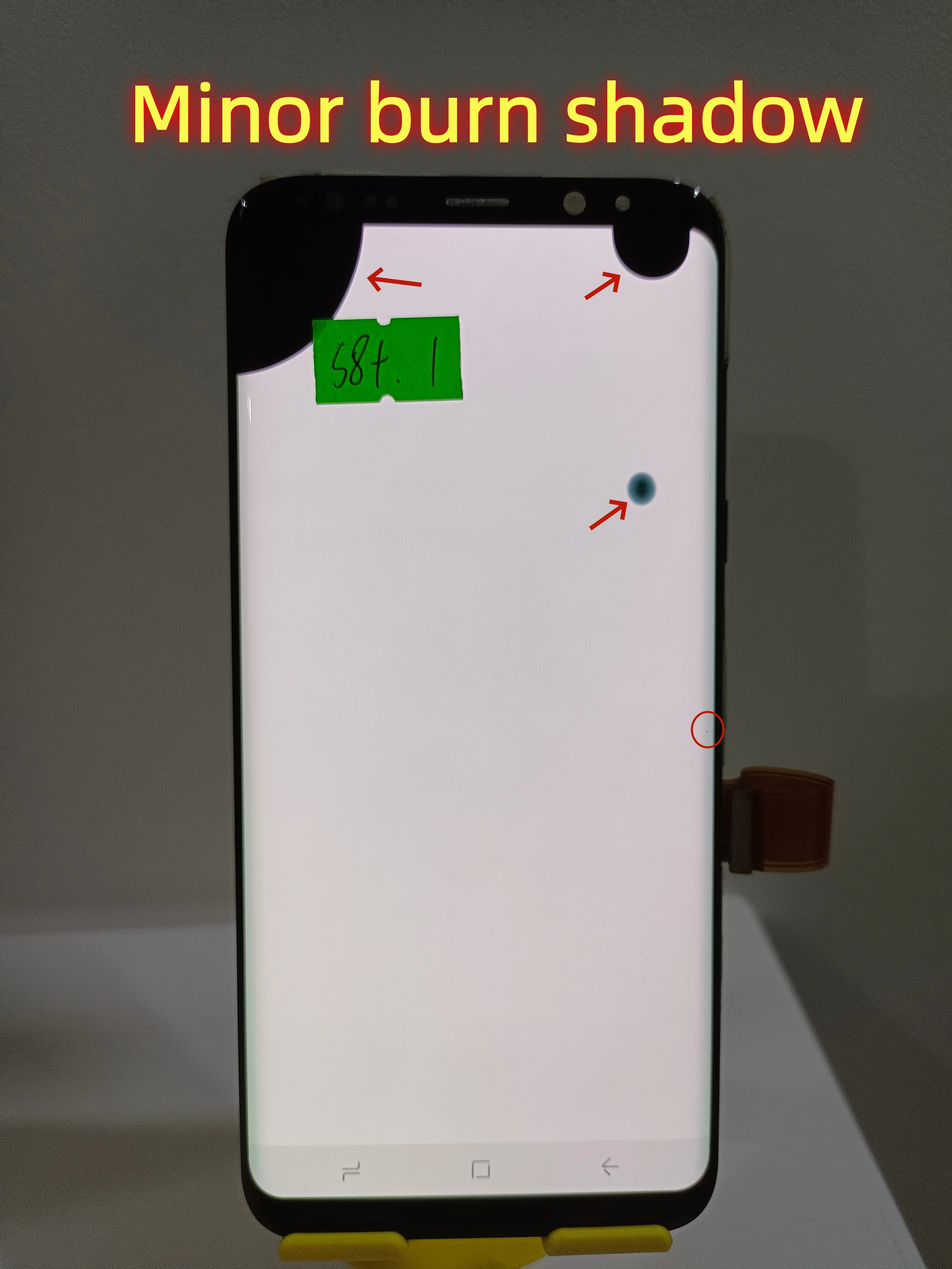 Фото AMOLED-дисплей для Samsung Galaxy S8+ S8 Plus 6.2 дюйма G955 G955F, сенсорный экран, дигитайзер, LCD-дисплей, неисправный экран №1