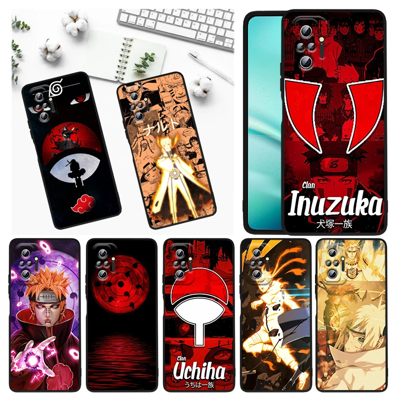 

Cool Kakashi Naruto Art For Xiaomi Redmi Note 11S 11 11T 10 10S 9 9T 9S 8 8T Pro 5G 7 5 4X Black Soft Phone Case Funda