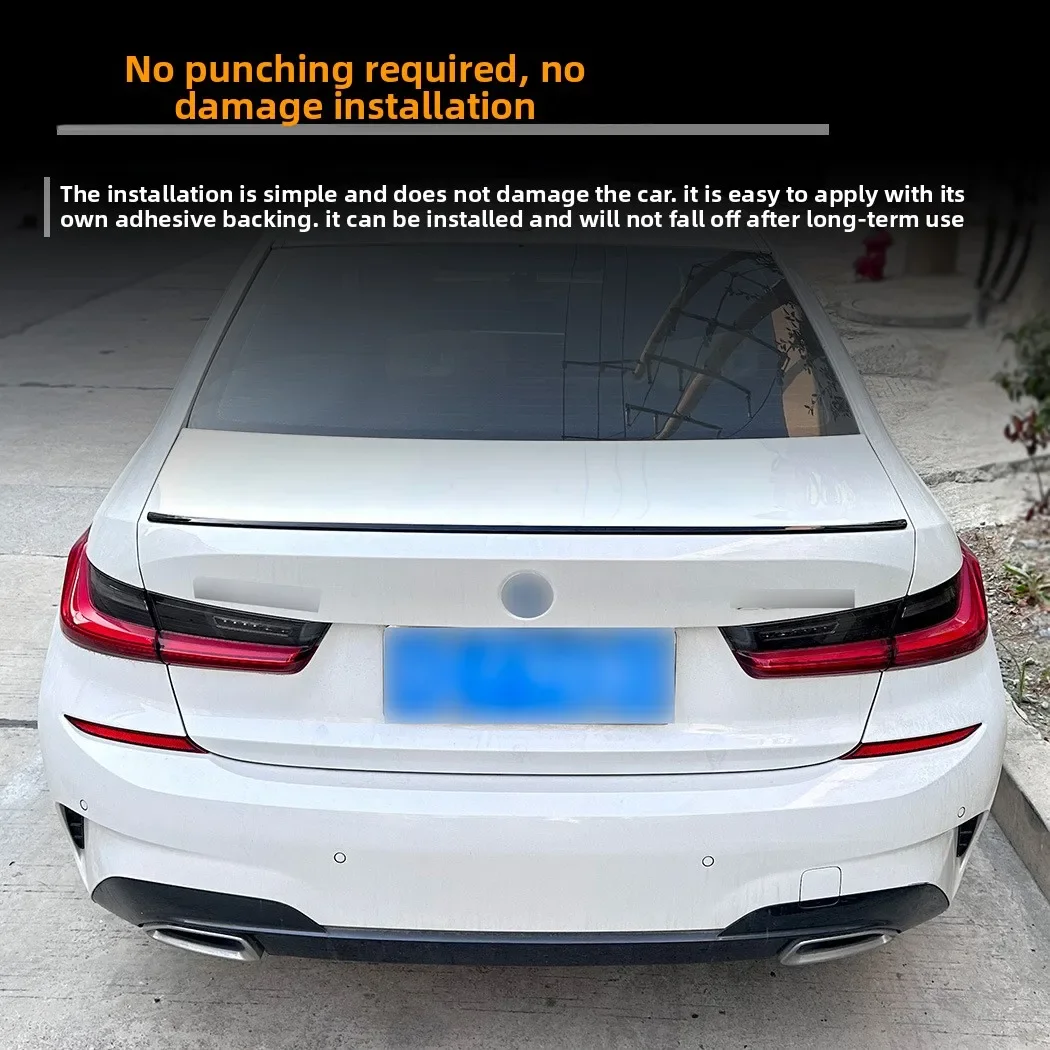 Фото Украшения подходят для BMW 3 серии G20 320i 325i 330i 2019 2020 2021 2022 2023 2024 2025 Yaoye Edition хвостовое крыло modifi Interio №3