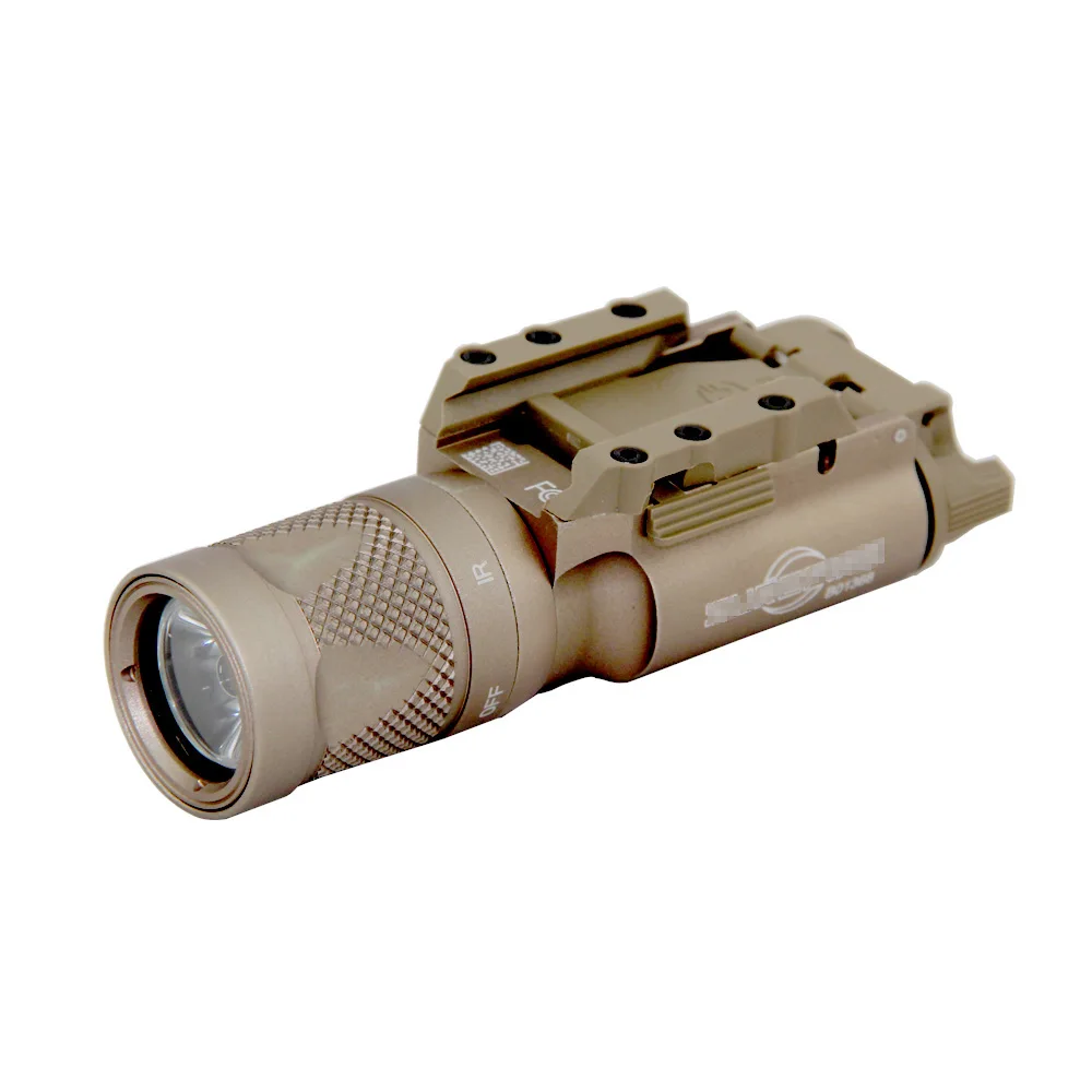 Tactical 400 lumens Output  Weapon Light X300V Pistol Flashlight Hunting Rifle Airsoft White Light  Aluminum Alloy CNC Machined