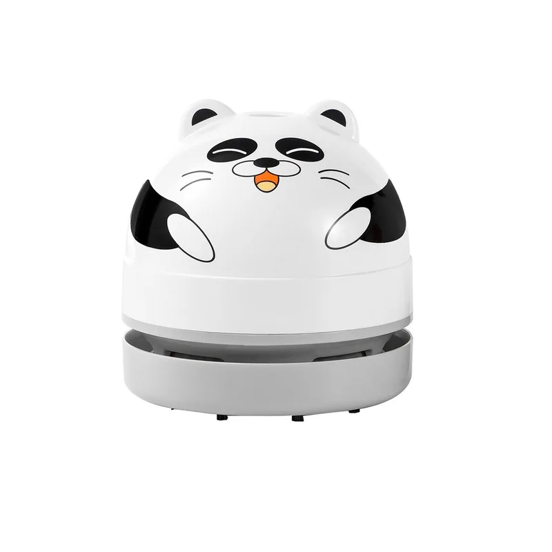 

Portable Cleaner Accessories Mini Vacuum Cleaner Office Desk Dust Tools Table Sweeper for Desktop Keyboard,Panda Shape