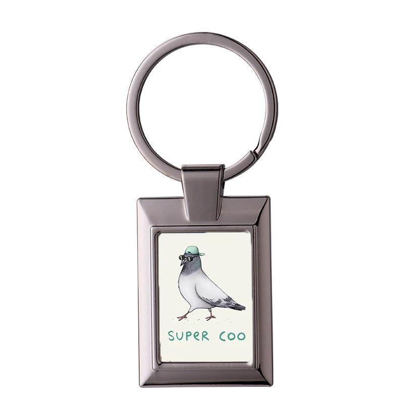 

Супер Coo Pnw брелок кольцо ювелирные изделия аксессуары настроить модный сердце брелок