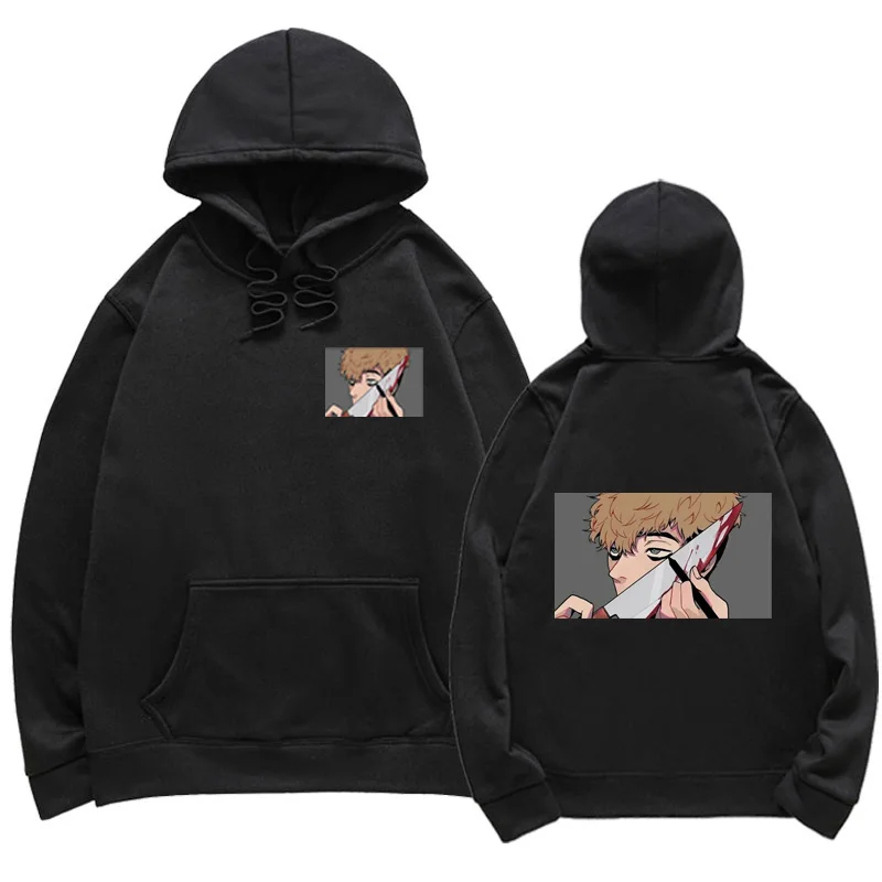

New Anime Killing Stalking Men Clothing Hoodie Sweatshirt Autumn Winter Sportswear Fashion Hip Hop Tracksuit Streetwear Unisex