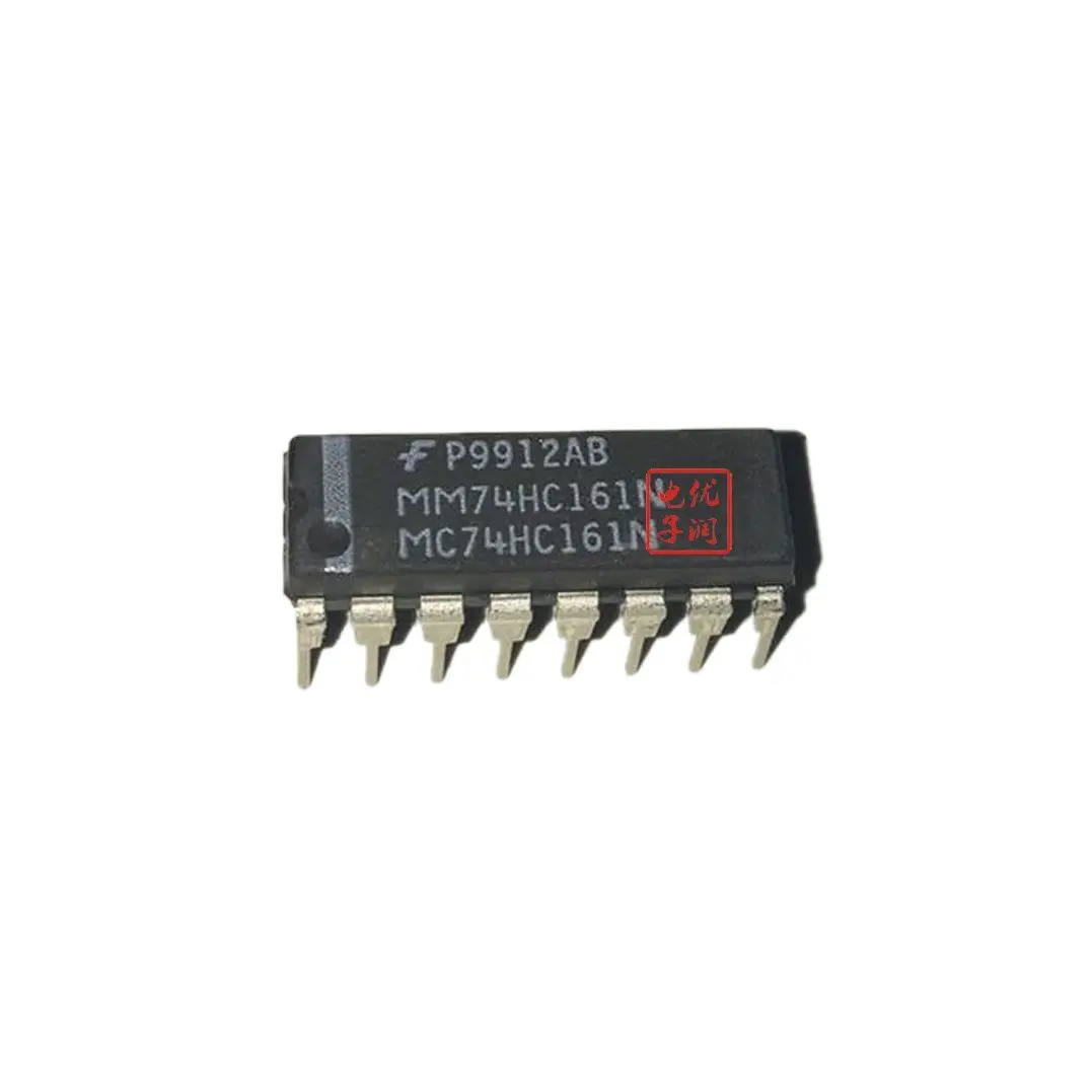 

10 шт./MM74HC161N MC74HC161N [новый импортный оригинальный] DIP-16 4-битный двоичный счетчик