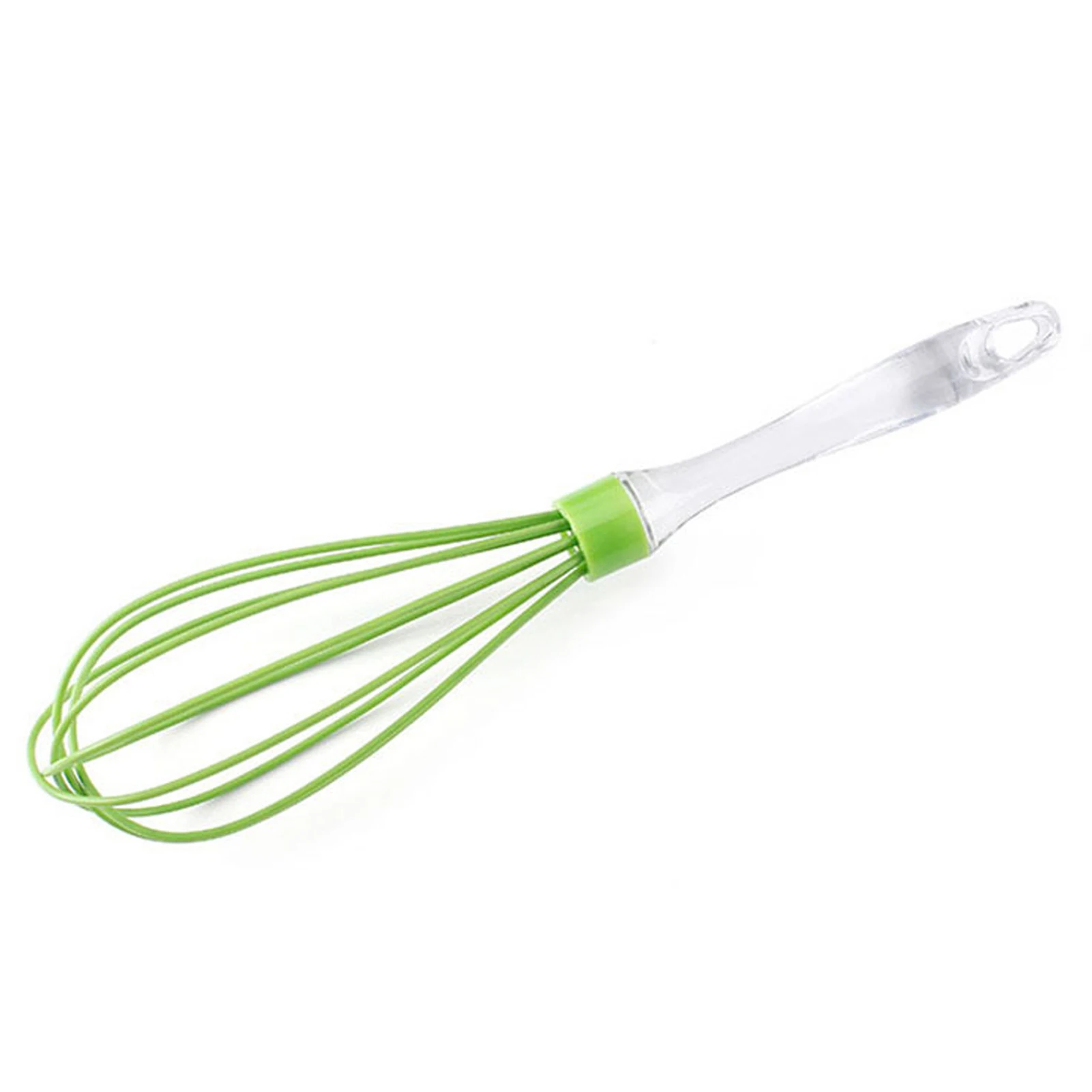 

Силиконовый венчик для выпечки и растушевки, пластиковая ручка для кухни, легко использовать для приготовления пищи, зеленого цвета, без царапин, ручное масло для торта