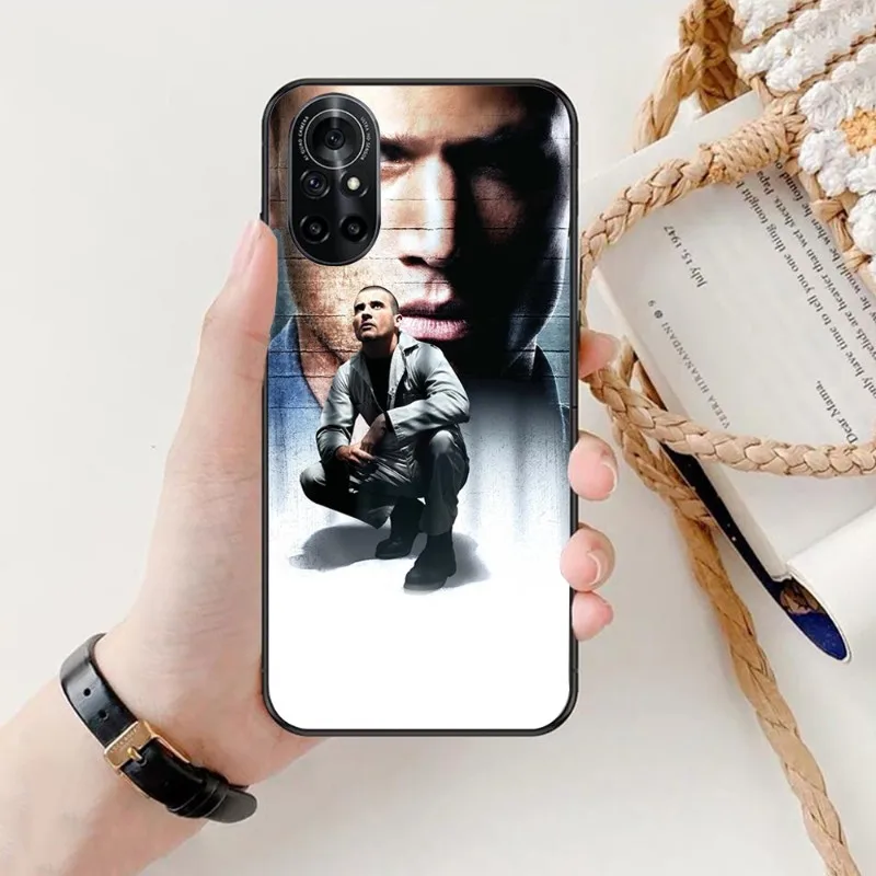 Фото Чехол для телефона с тюремным перерывом для Honor 70 50 20 7S X9 X8 X7 Magic 4 3 Pro, мягкий черный чехол для телефона №5