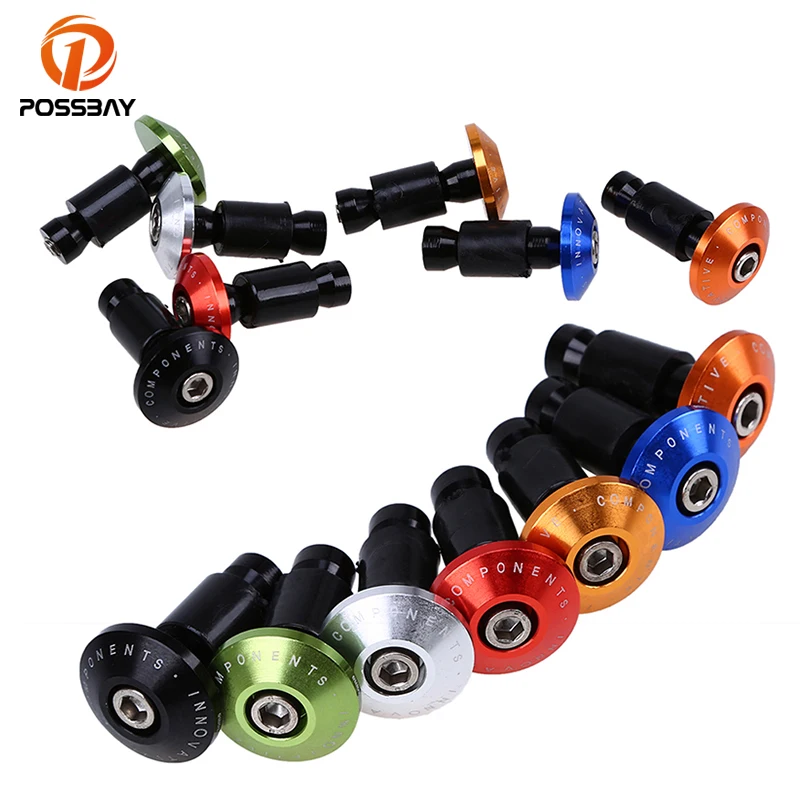 

Universal 7/8'' 22mm Motorcycle Handle Bar Cap End Plugs Handlebar Grips for Dirt Bikes Scooter ATV Honda Ducati BMW Suzuki
