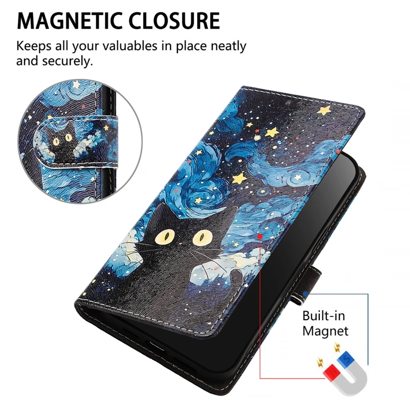 Чехол-подставка для Samsung Galaxy Xcover 7 6 Pro, чехол для Samsung XCover7 Pro, Xcover5, 4, 4S, 6Pro с рисунком кошки и бабочки (art.: 3920db910fb72) - 3920db910fb72