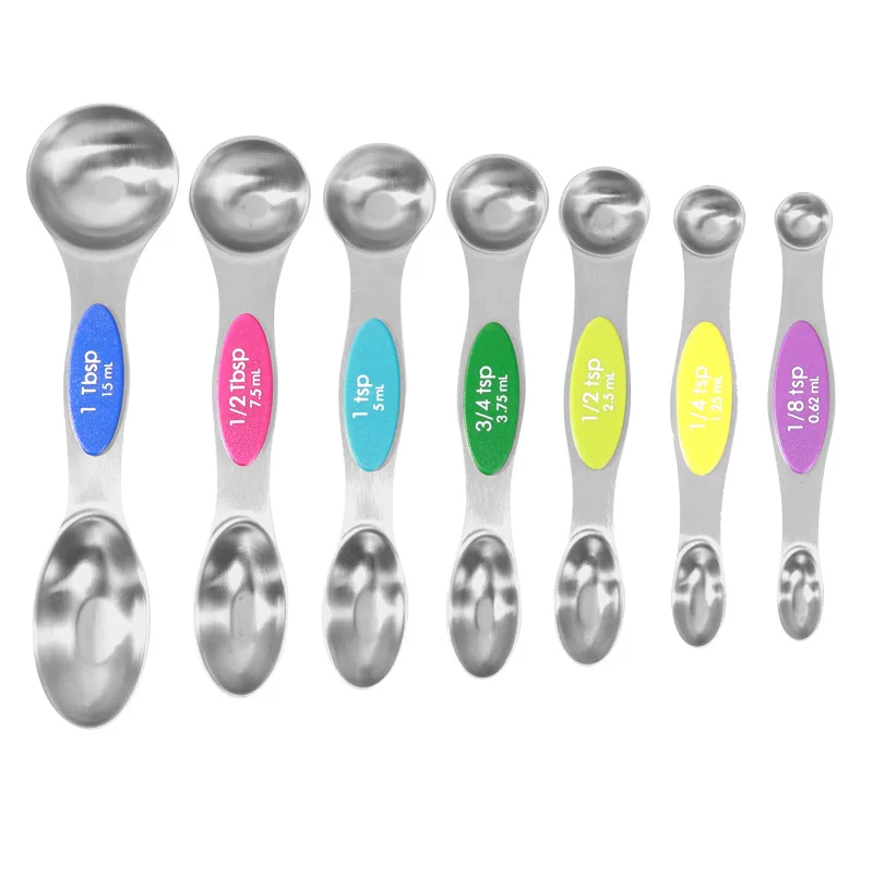 

8 шт./набор, мерная ложка из нержавеющей стали