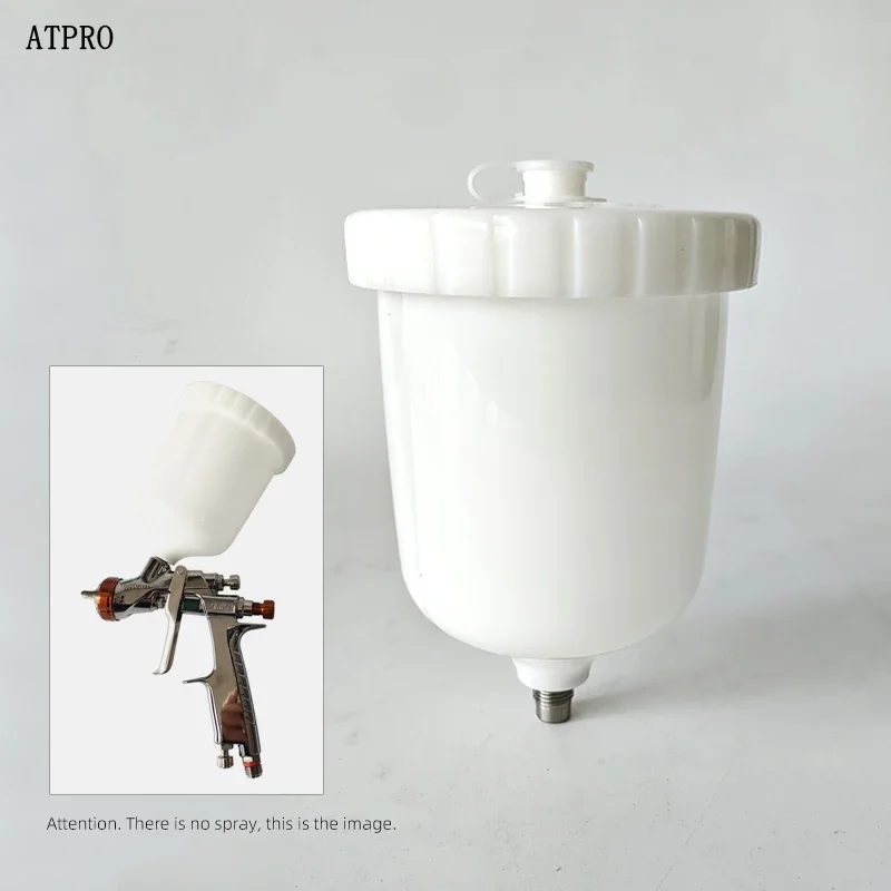Фото Оригинальный пистолет-распылитель ANEST IWATA S27 WS400, пластиковый резервуар, 600 мл, верхняя часть горшка, аксессуары №3