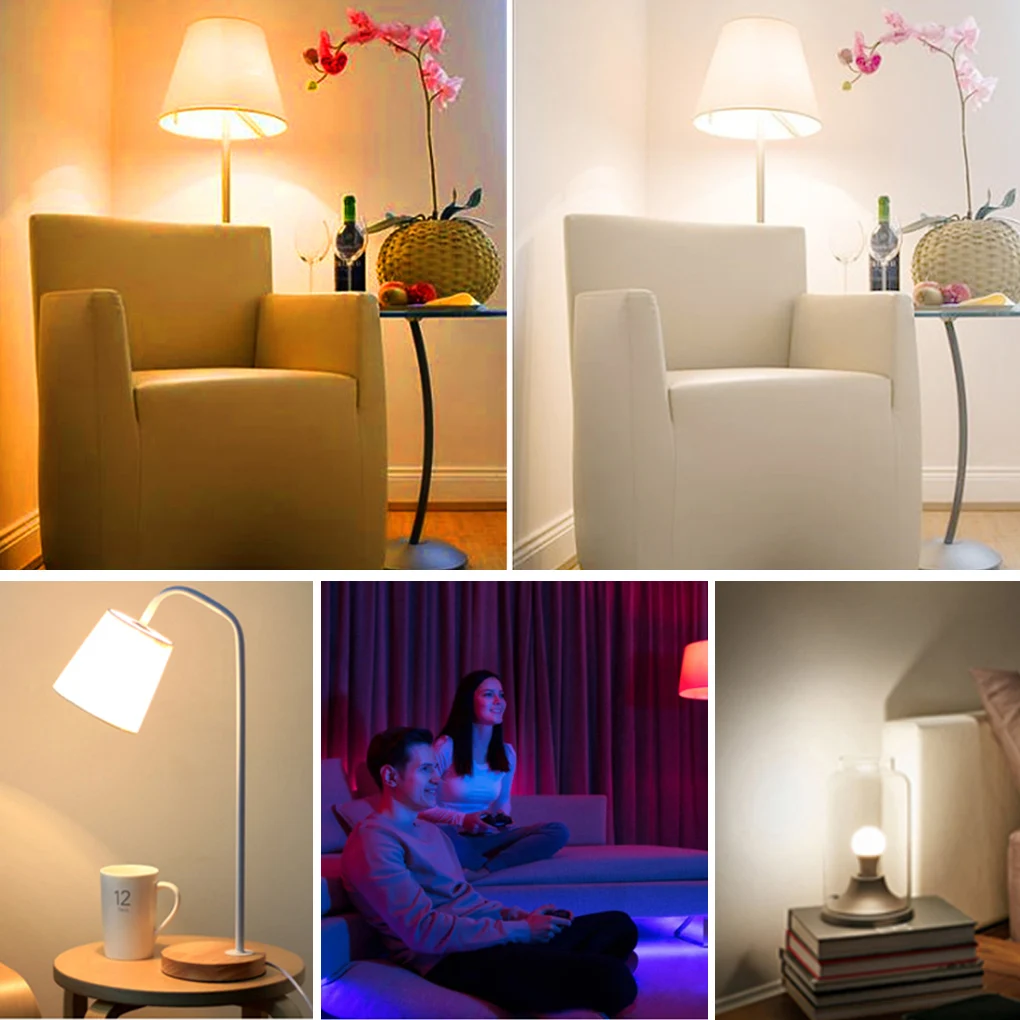 

Tuya WiFi Smart Home LED Bulb Light E27 RGB 12/15/18W Lamp Dimmable with Smart Life APP Voice Control for Google Home Alexa