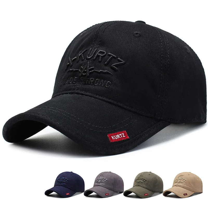 

NEW Cotton Baseball Cap Snapback Hat For Men Women Hip Hop Embroidery Unisex Sun Cap Summer Outdoor Vintage Visor Ponytail Cap
