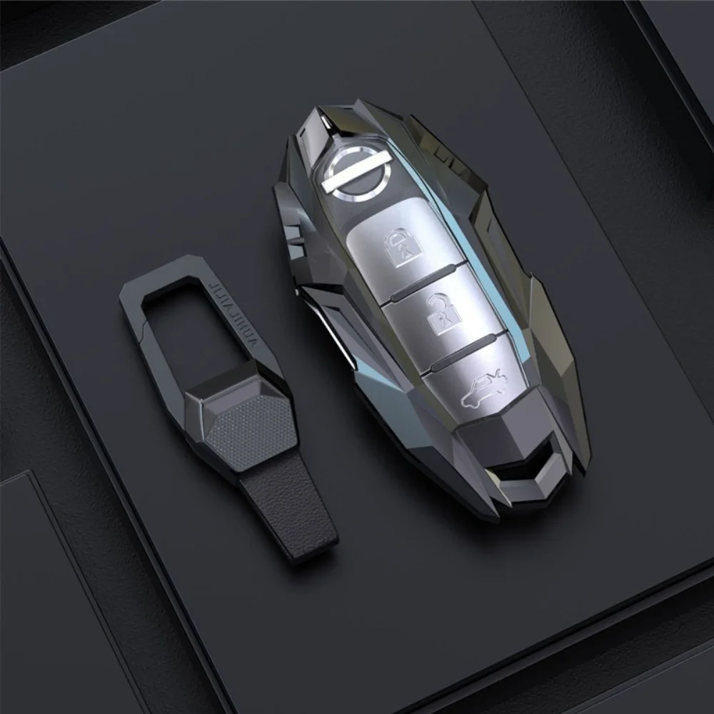 

3/4/5 Button Car Key Cover Case Holder for Nissan Qashqai J10 J11 X-Trail T31 T32 Kicks Tiida Pathfinder Murano Note Juke 370Z