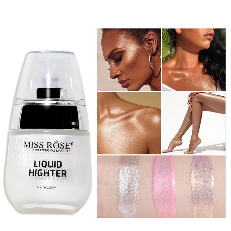 

Gradient Small Bulb Liquid Highlights Body Brightening Repair Brighten Beach Sexy Body Nature Gloss Liquid