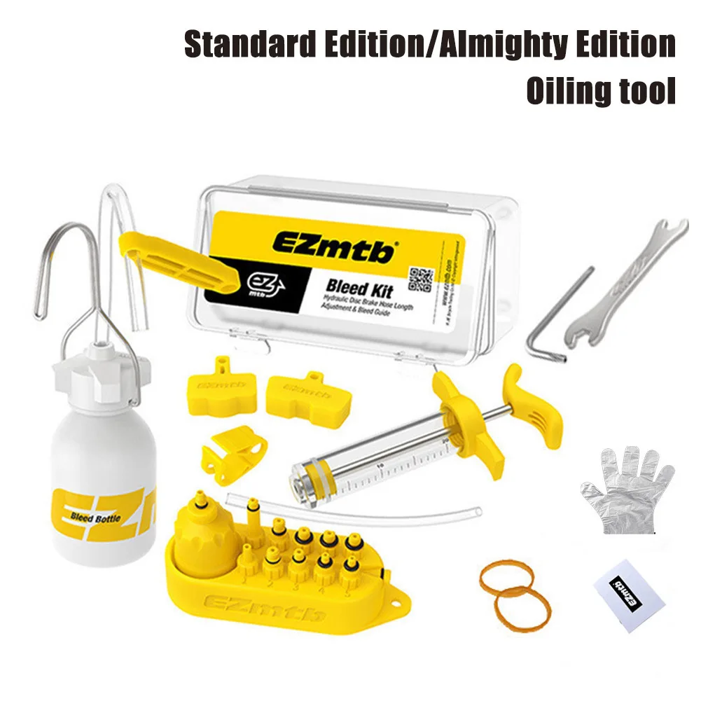

Bicycle Bleed Kit for Shimano SRAM Oil Filling Kit Hydraulic Disc Brake Bleeding Kit Bike Repair Tool Mountain Road Bike Tool
