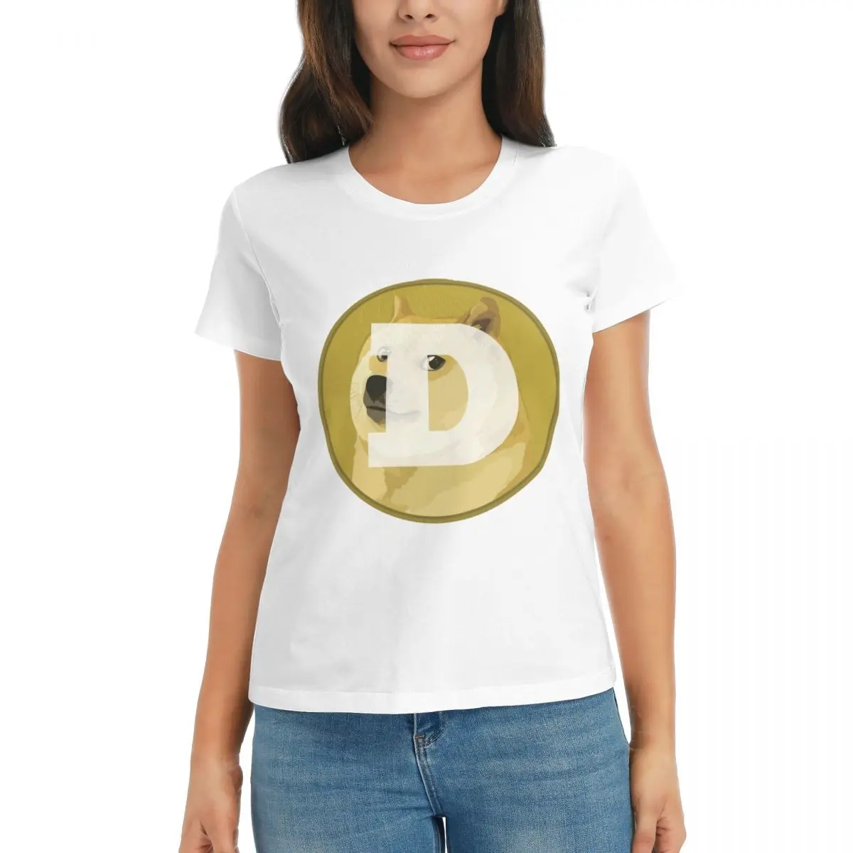 

Dogecoin Campaign Crypto Tees Home White Unique High quality USA Size