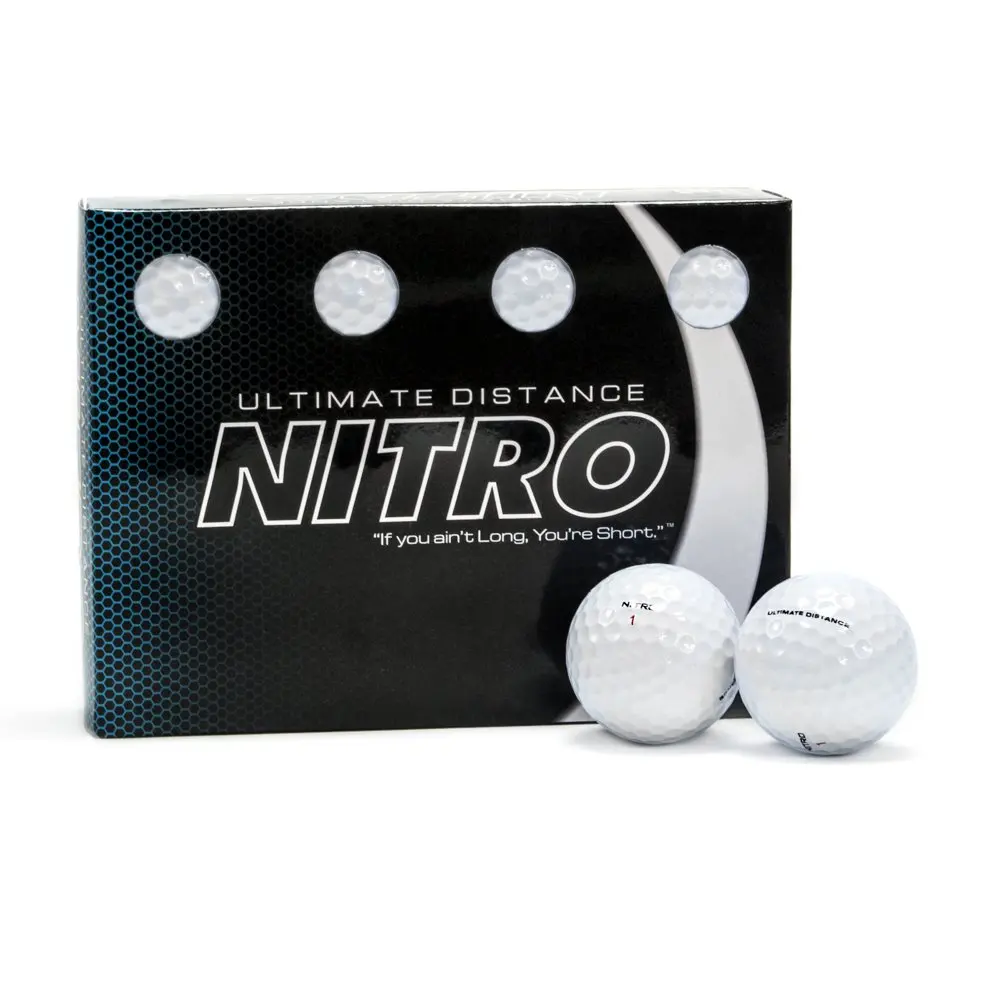 Ultimate Distance Golf Balls, 12 Pack