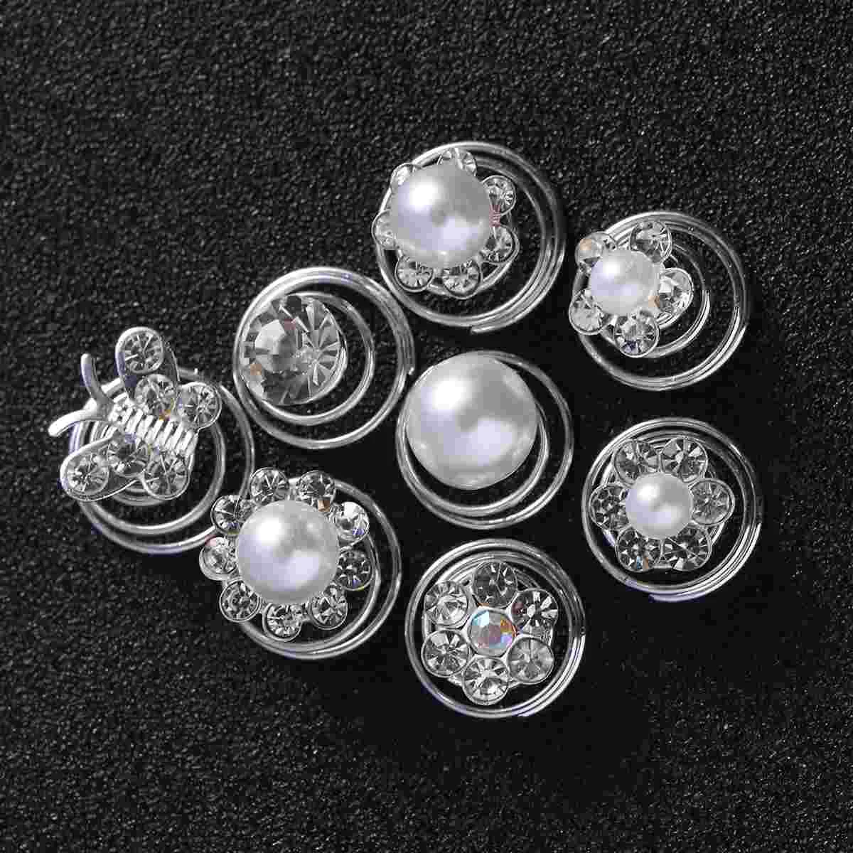

36 Rhinestone Decor Hair Pin Black Wedding Decor Hair Bedazzler Hair Clips Braids Hair Jewelry Metal Chain